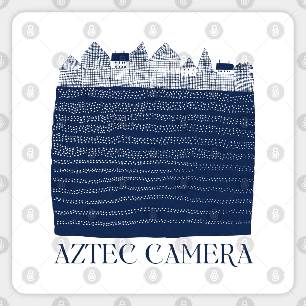 Aztec Camera • Fan Design Sticker by unknown_pleasures